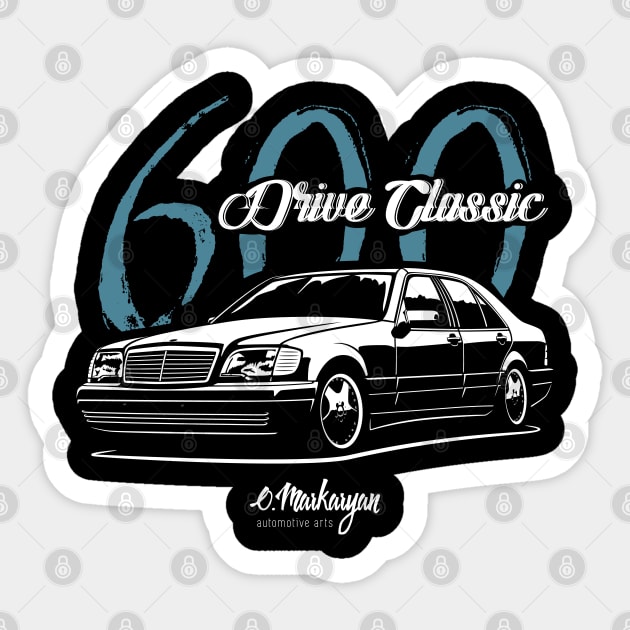 Drive classic S600 Sticker by Markaryan